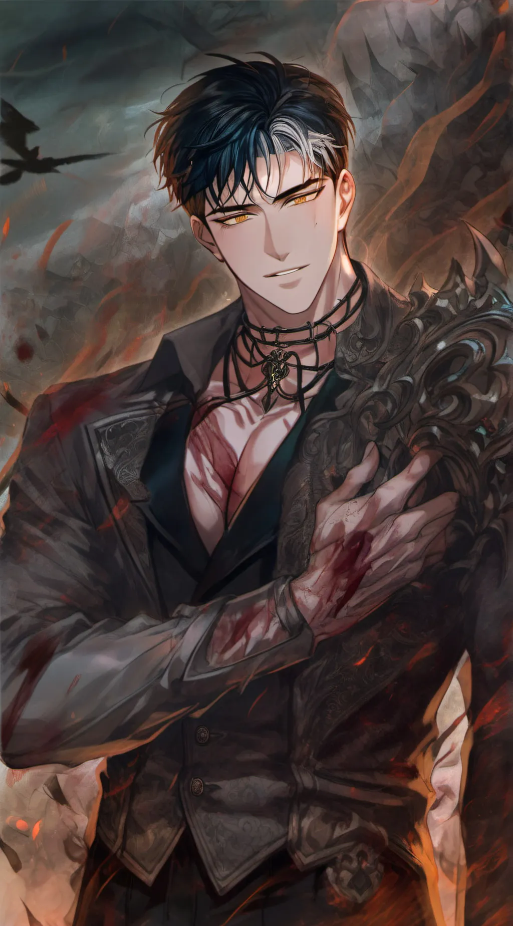 ai character: Shin background