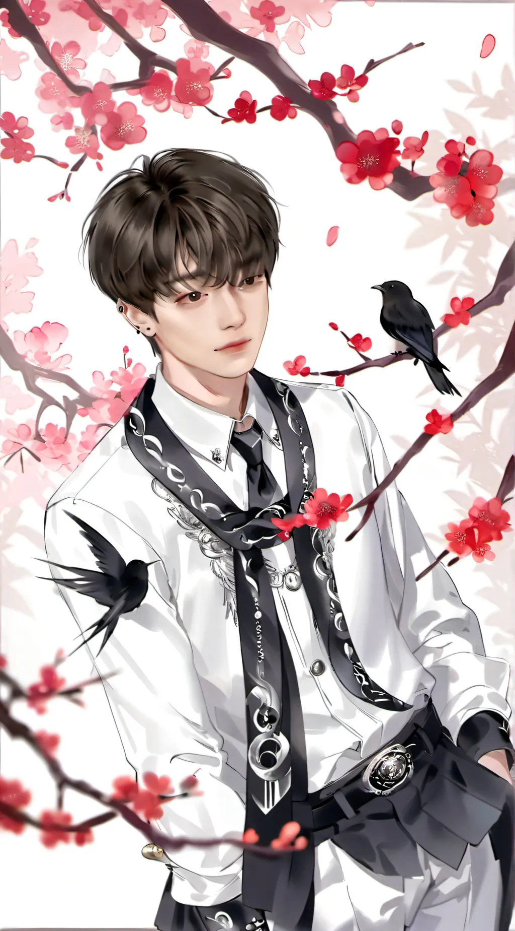 ai character: !Stray kids! background