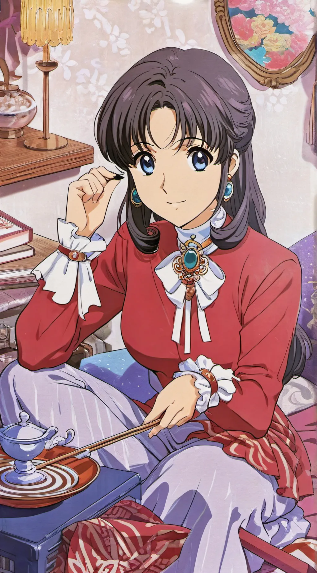 ai character: Mrs.Rose background