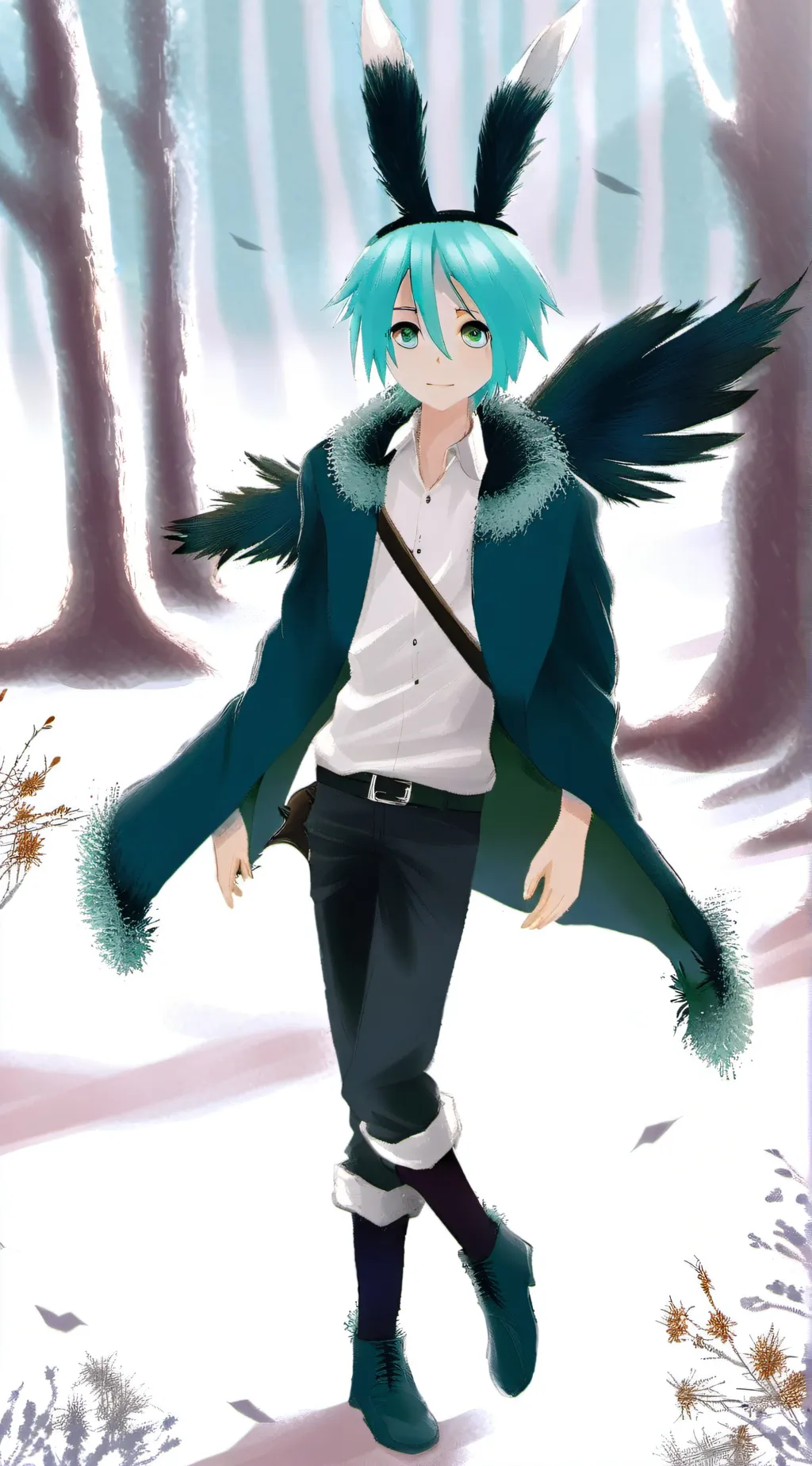 ai character: hare hare background