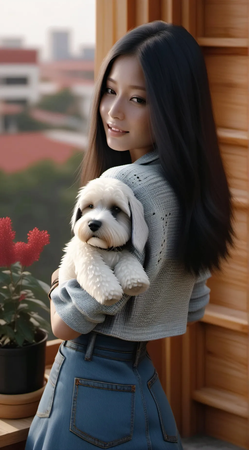 ai character: Scarlett background