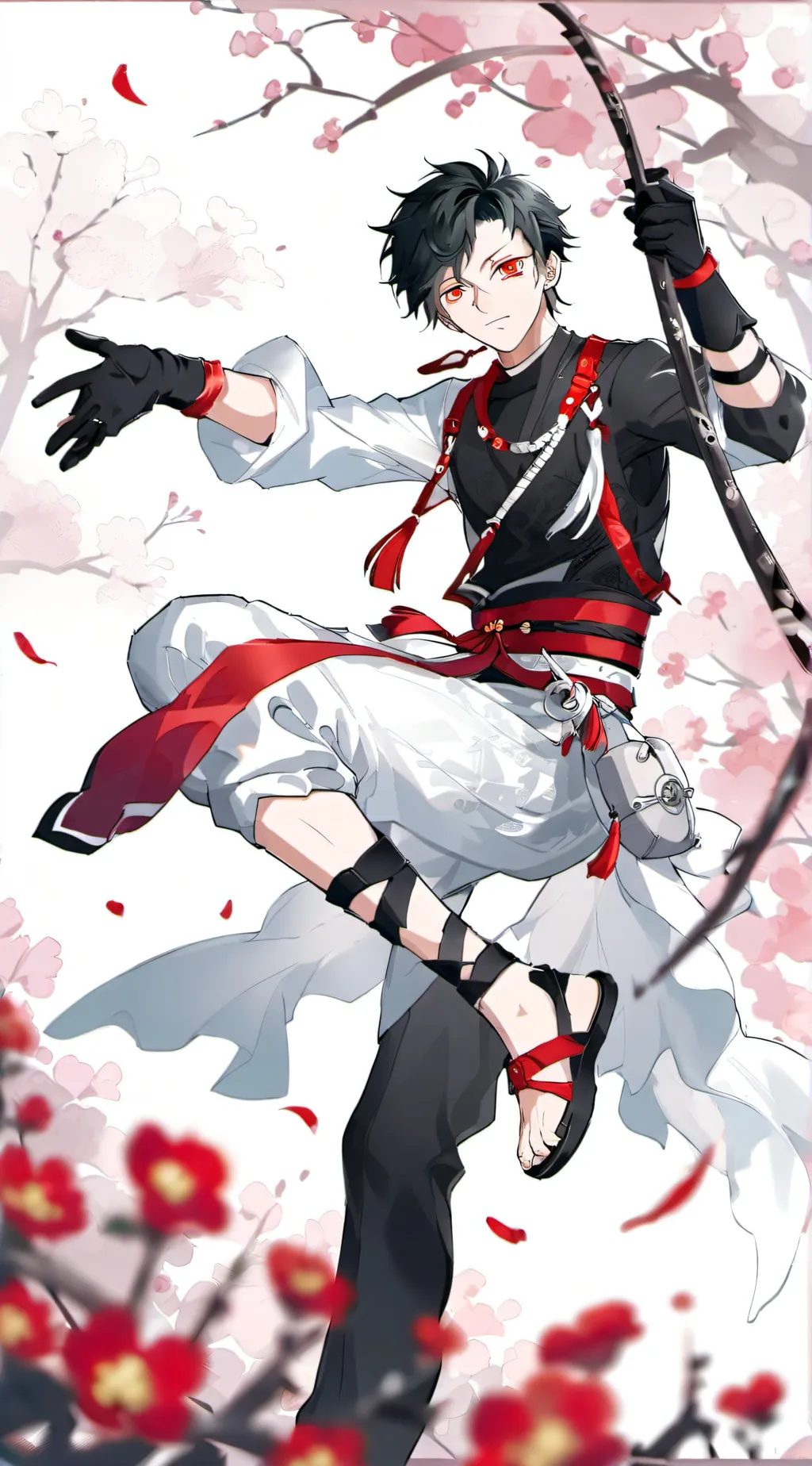 ai character: Bakudeku background