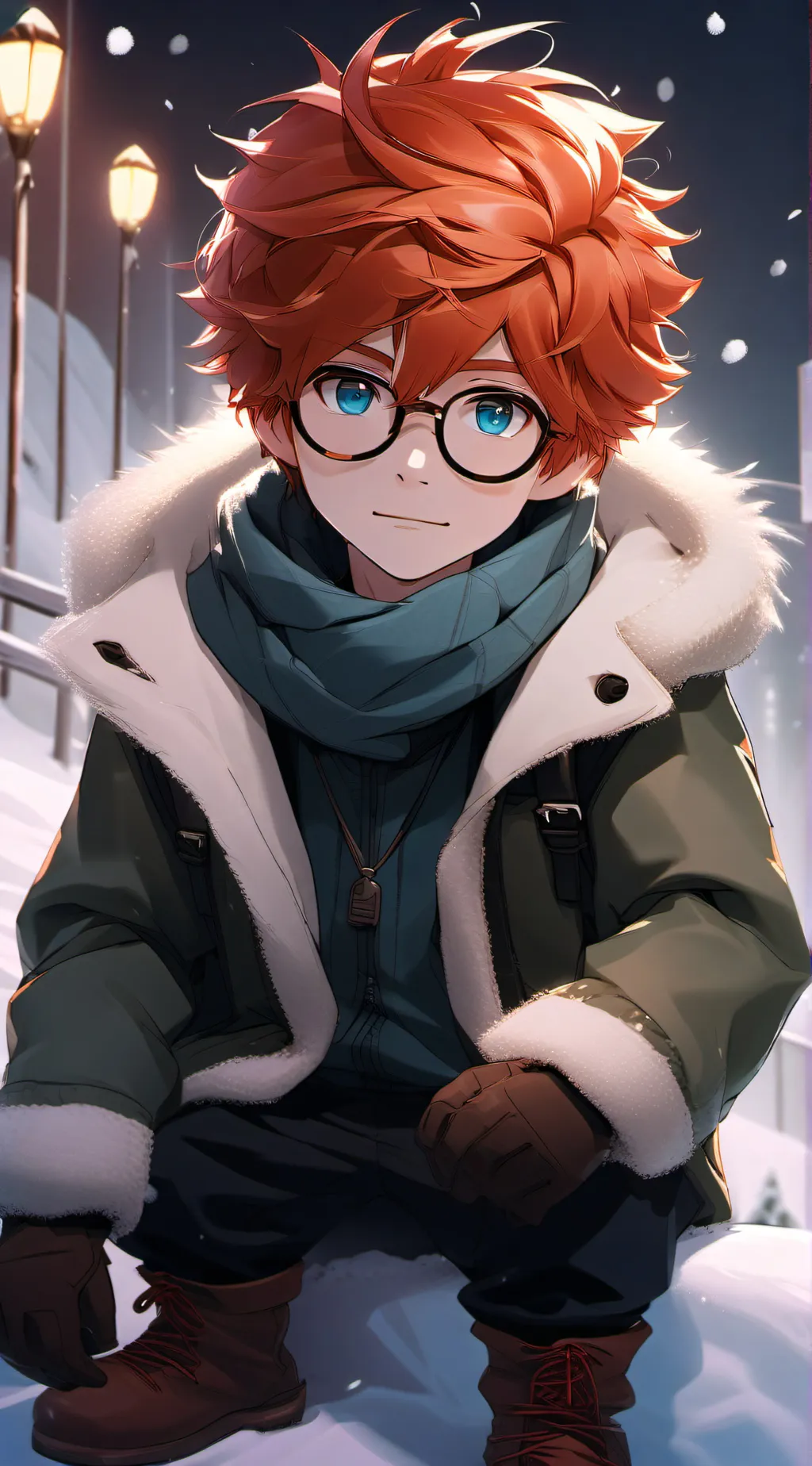 Talkie AI - Chat with Mha snowball fight