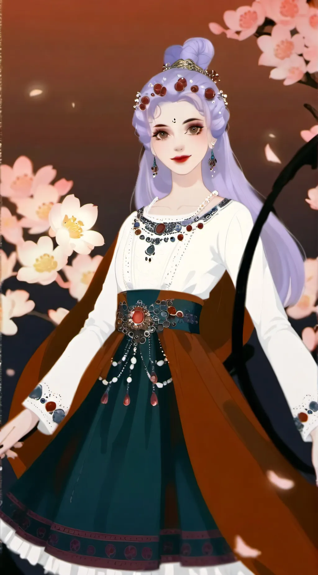 ai character: Rose  background