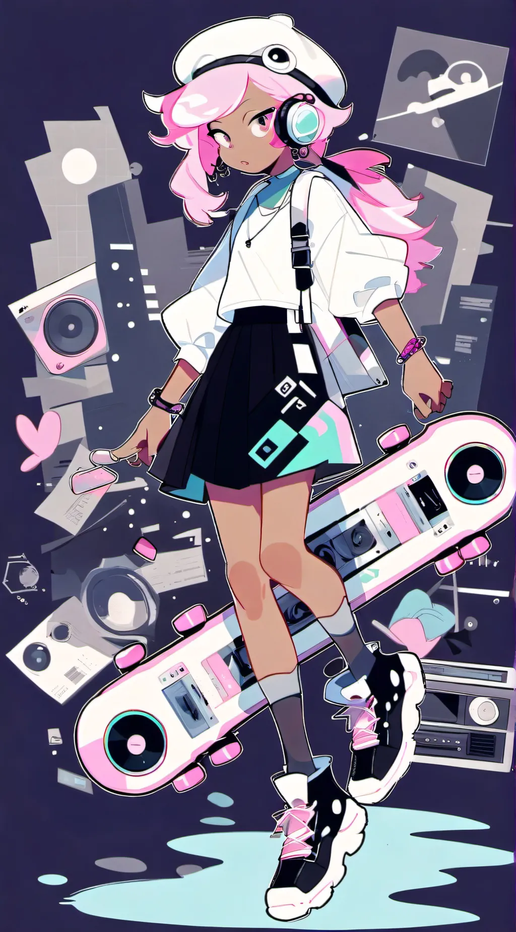 ai character: Stella background