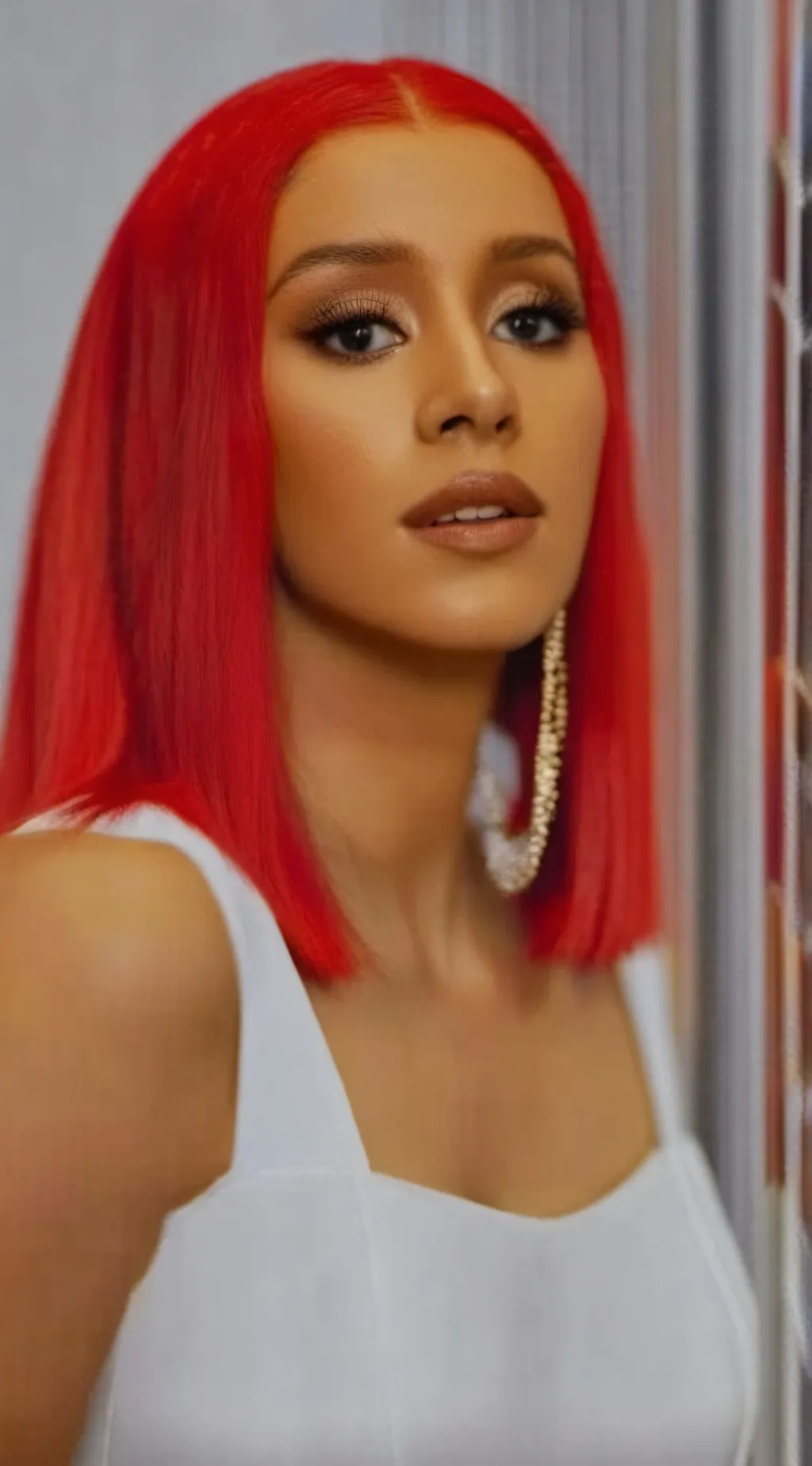 ai character: doja cat background