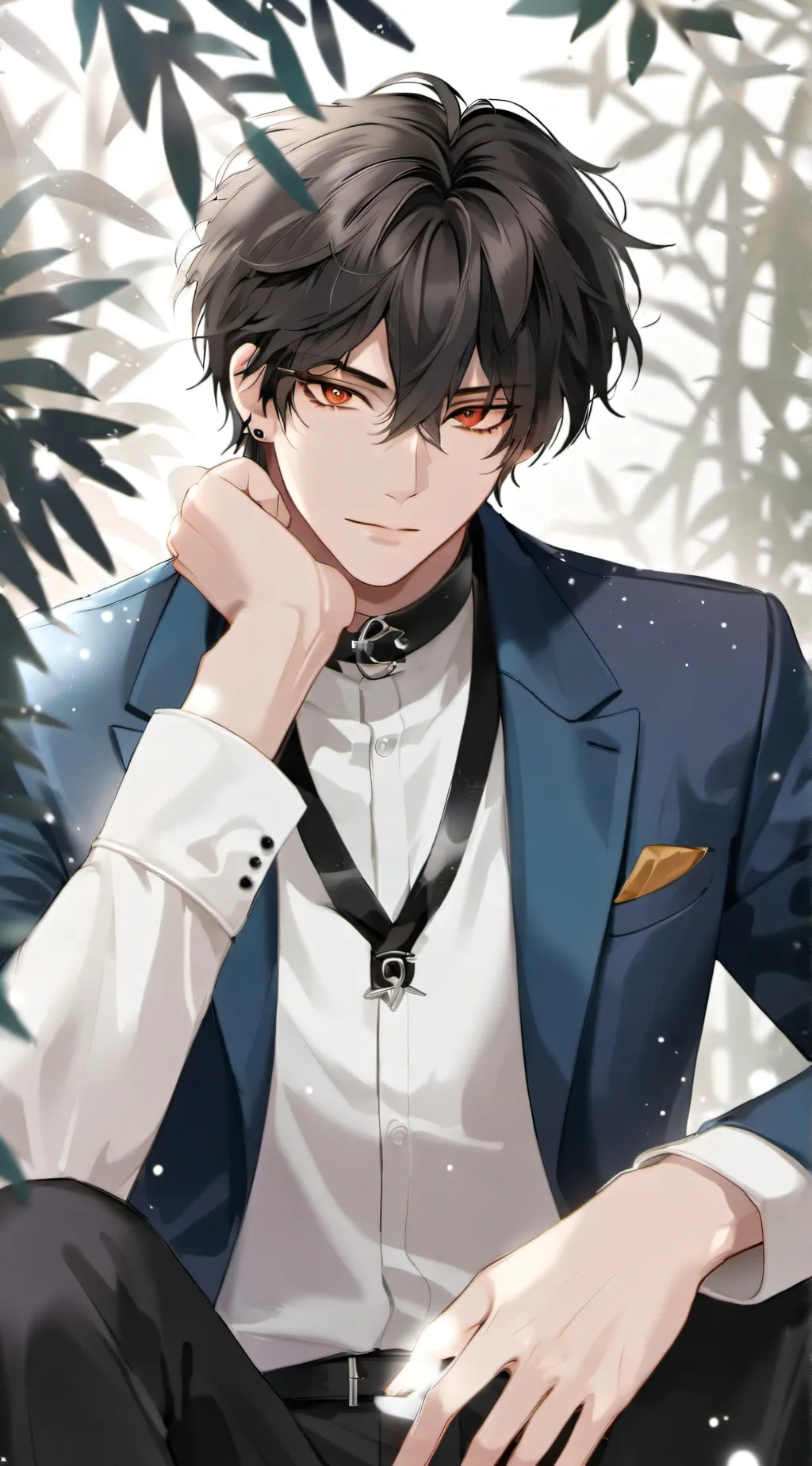 ai character: Edoardo  background
