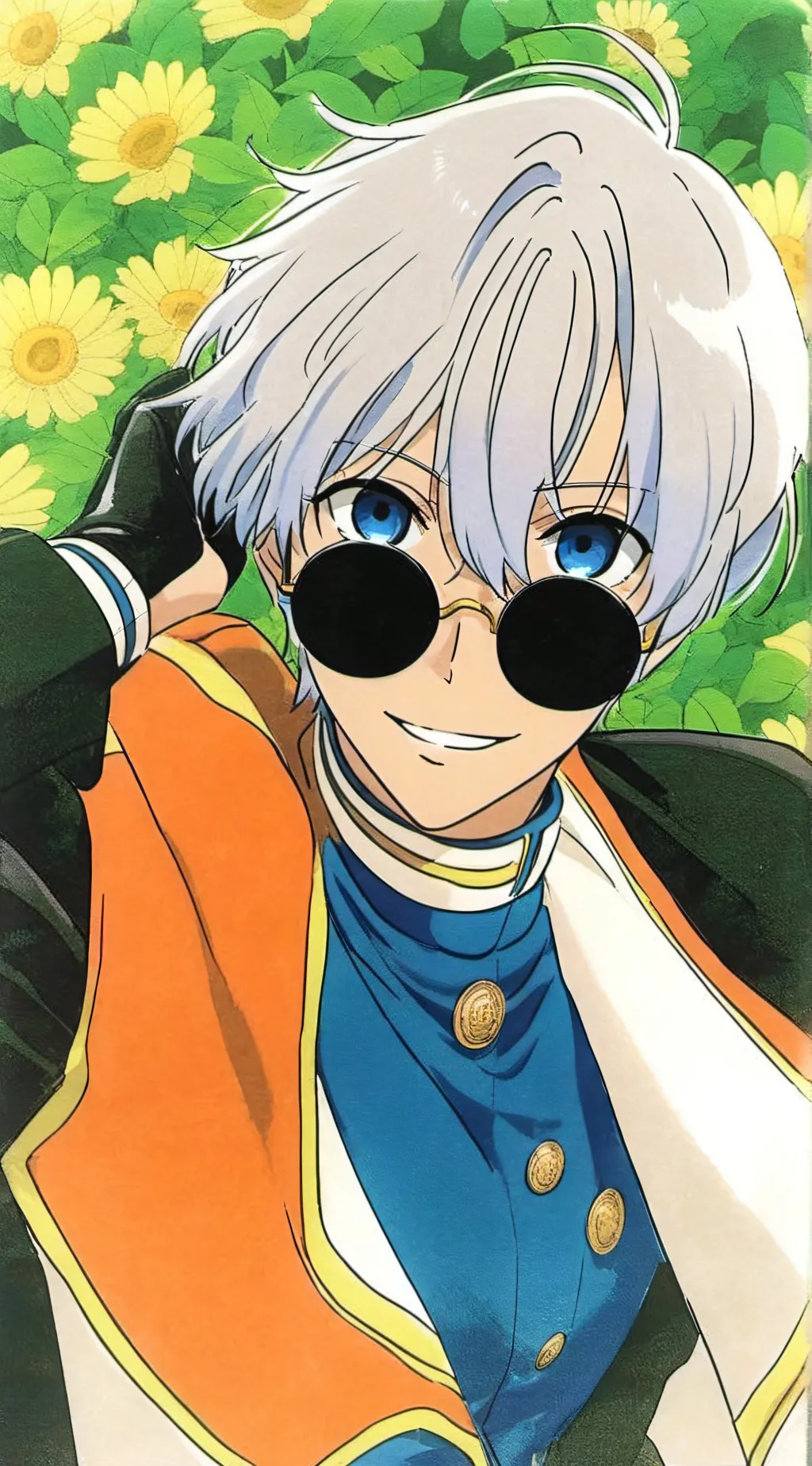 ai character: Gojo  background