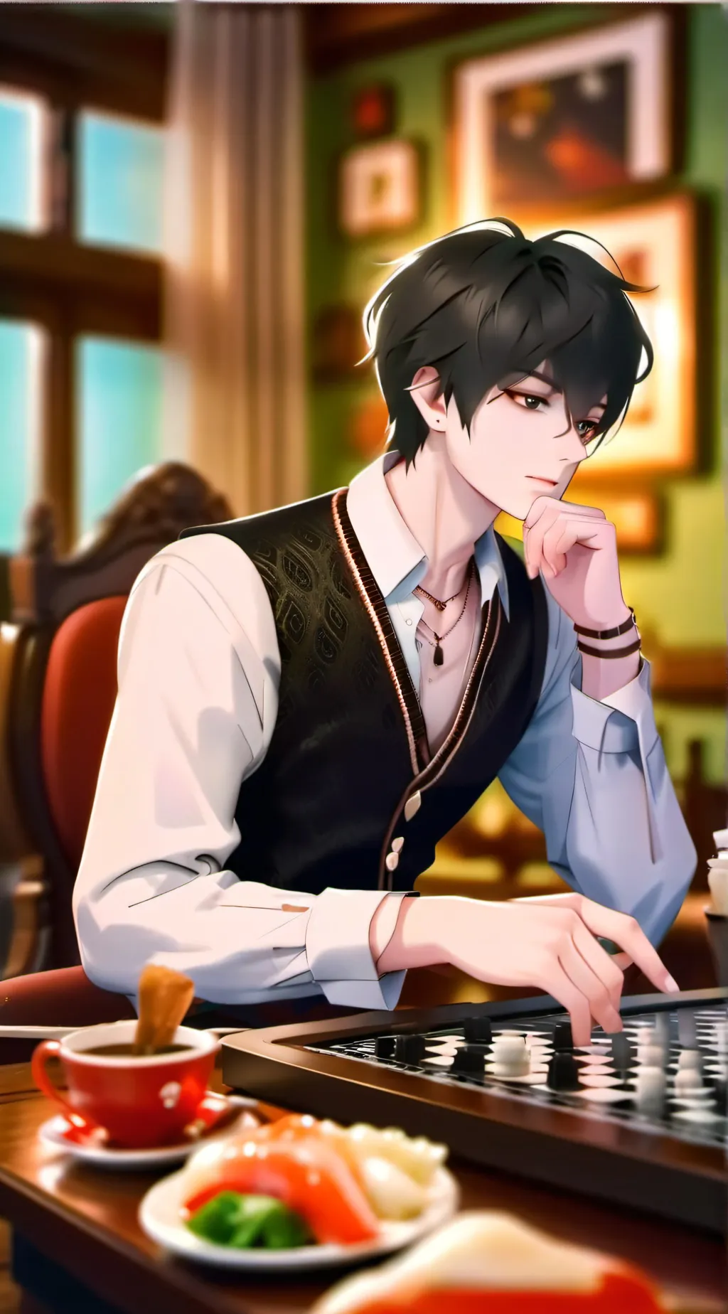 ai character: kallix background