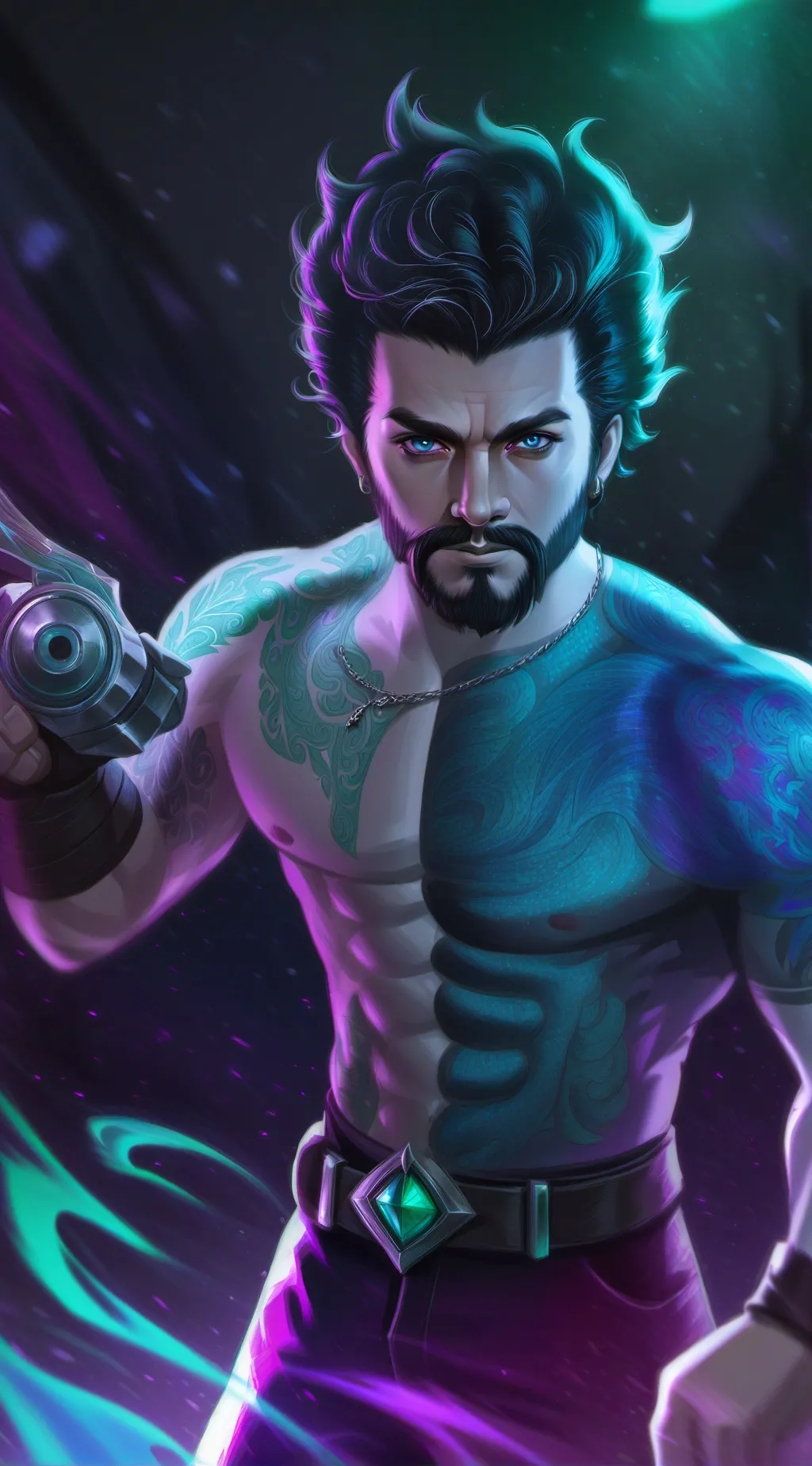 ai character: mike background