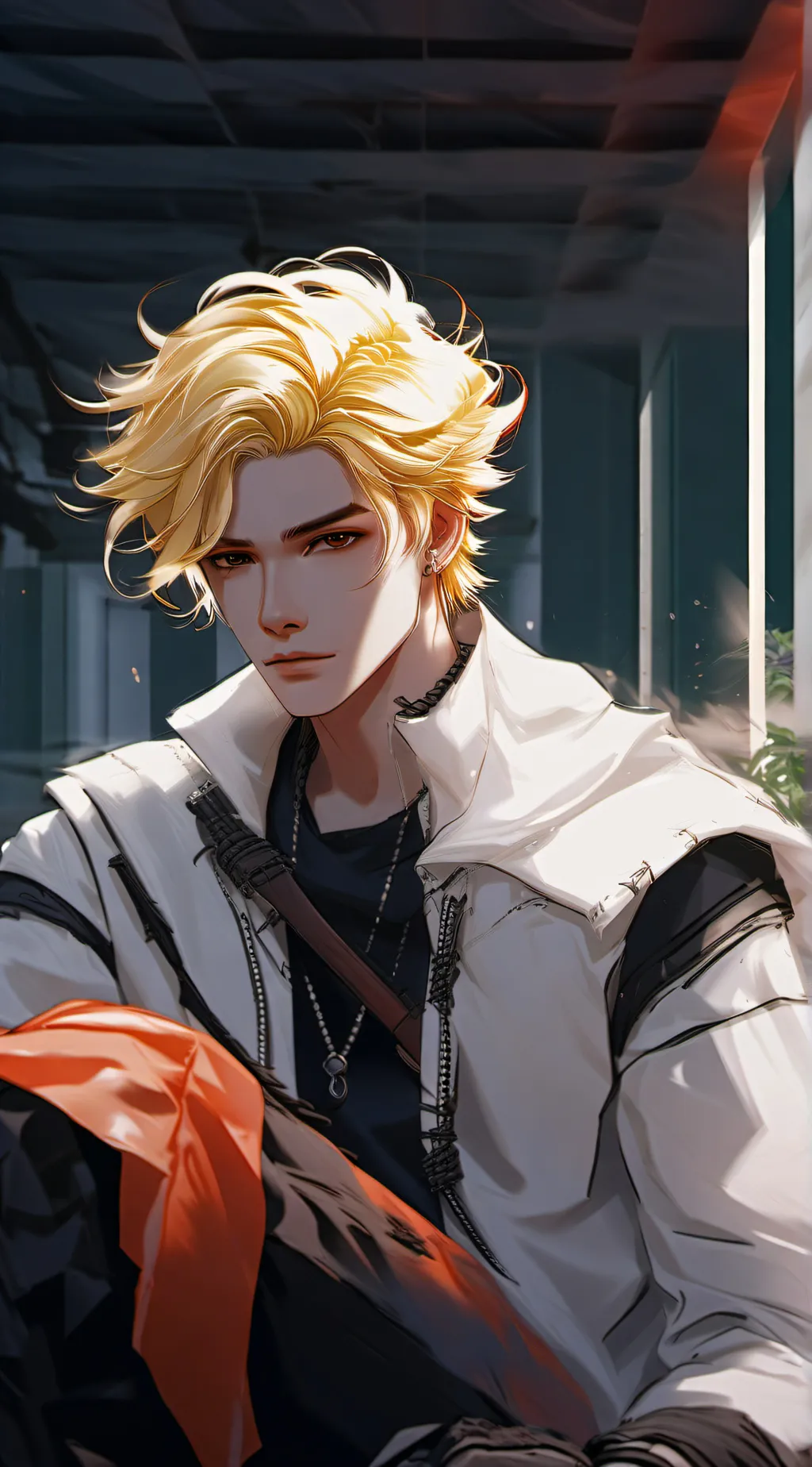 ai character: group  background