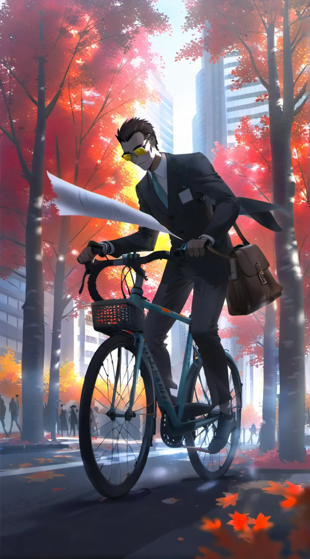 ai character: Marco  background