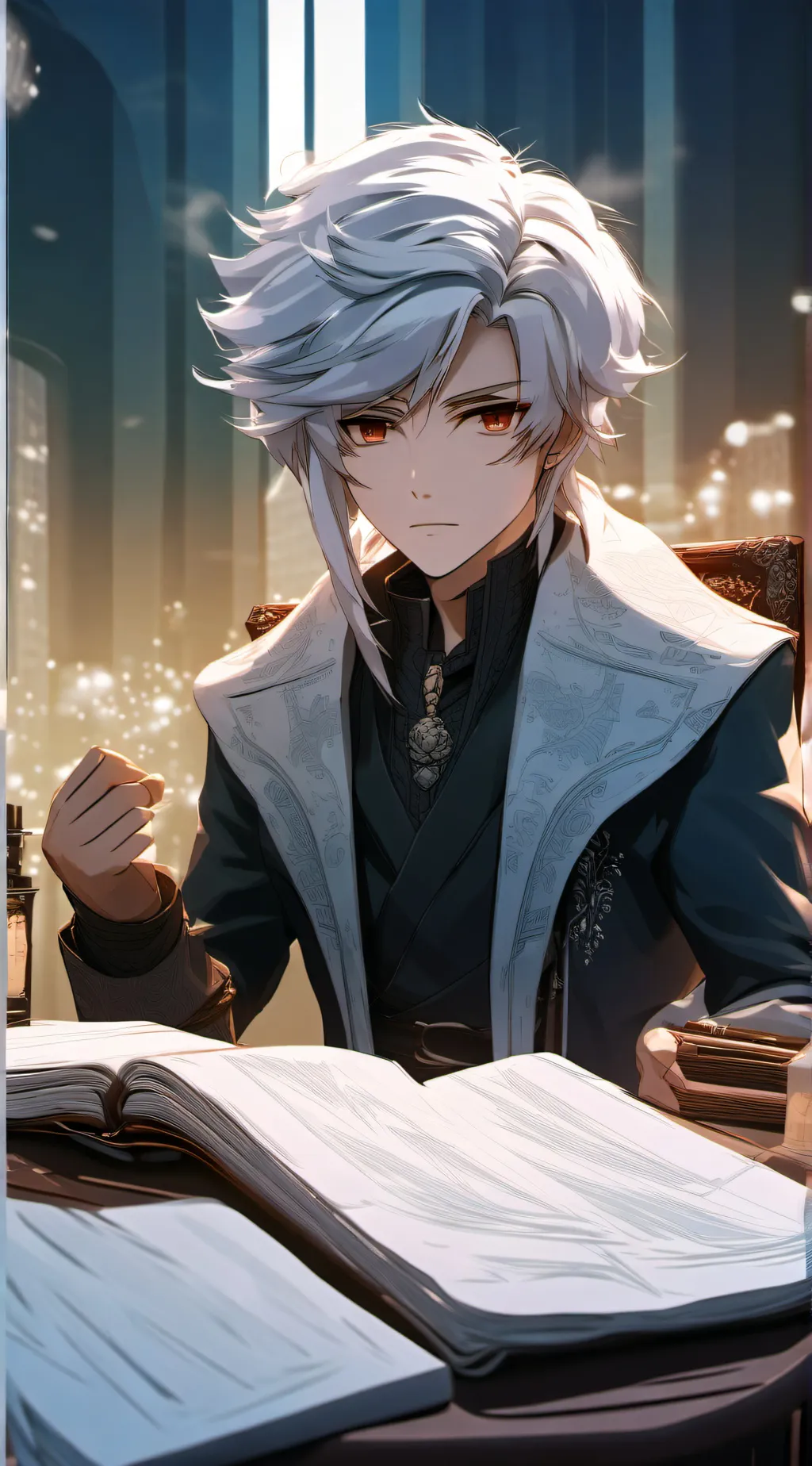 ai character: Edward background