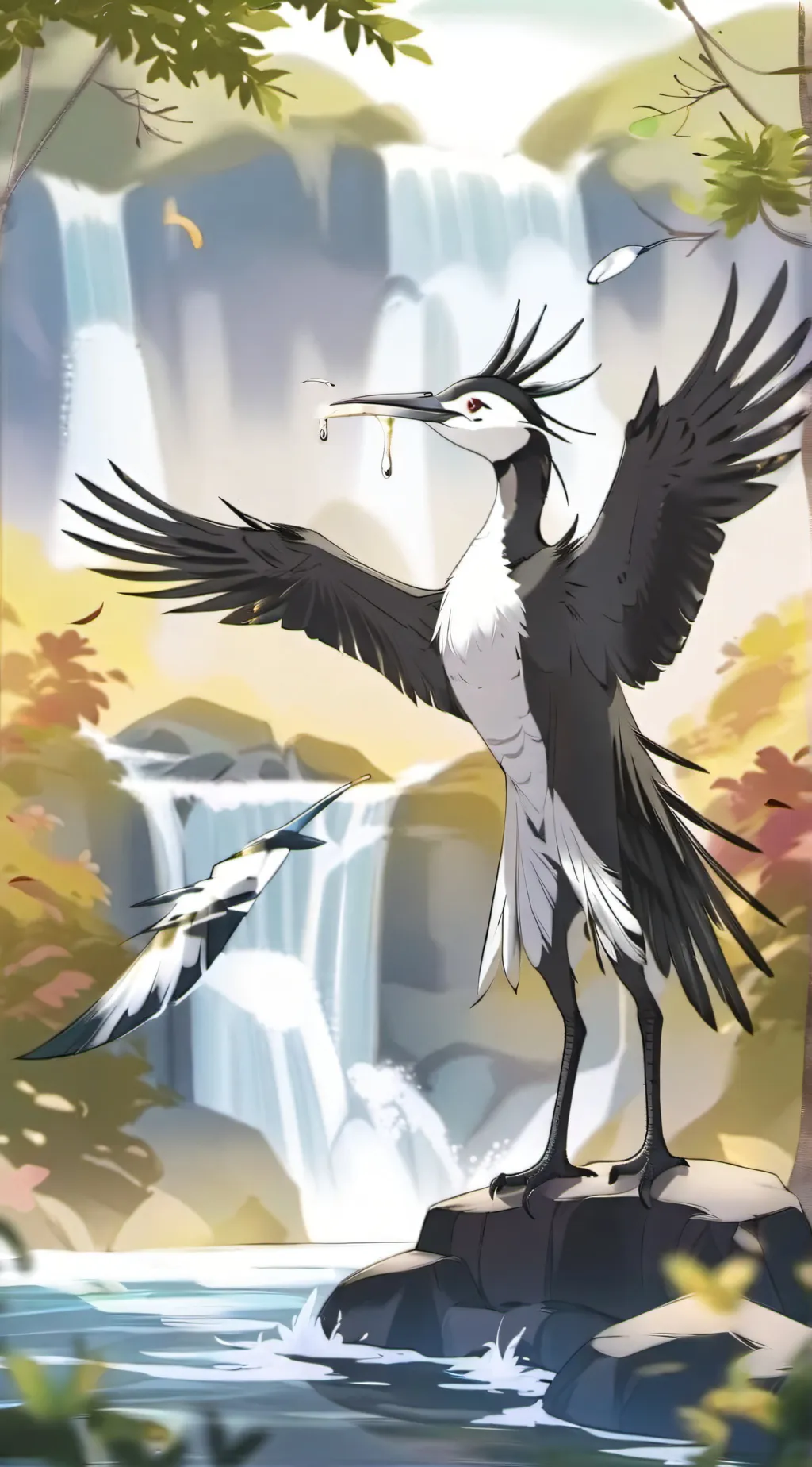 ai character: Panckake  background