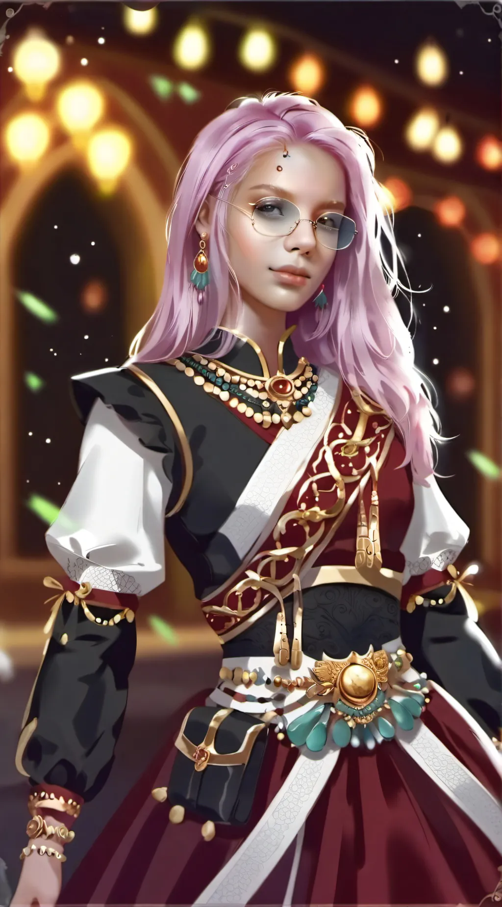 ai character: Aria background