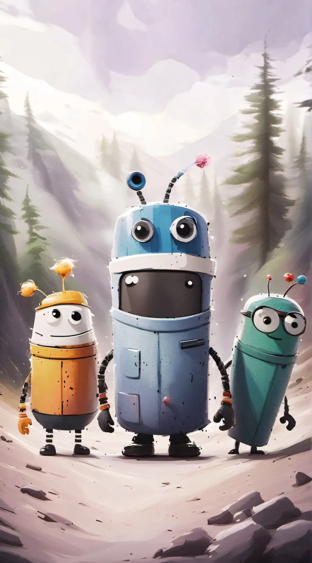 ai character: Storybots background