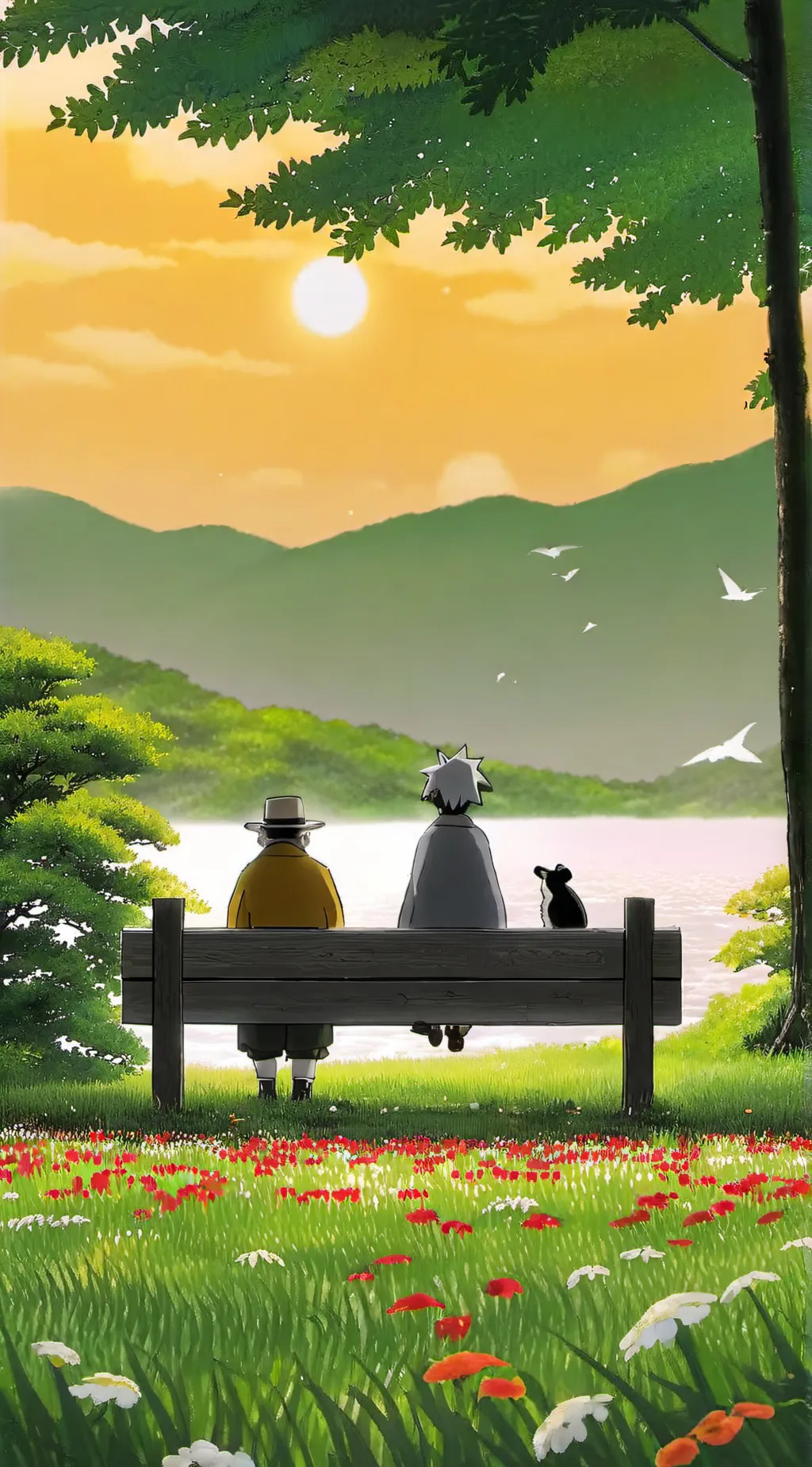 ai character: Leo background