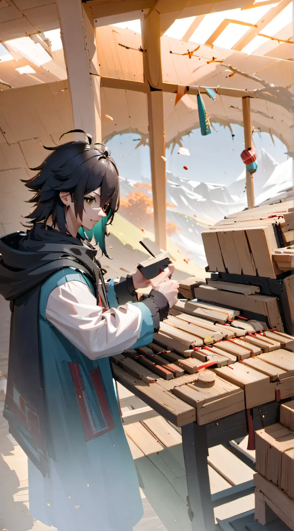 ai character: Yatashi background