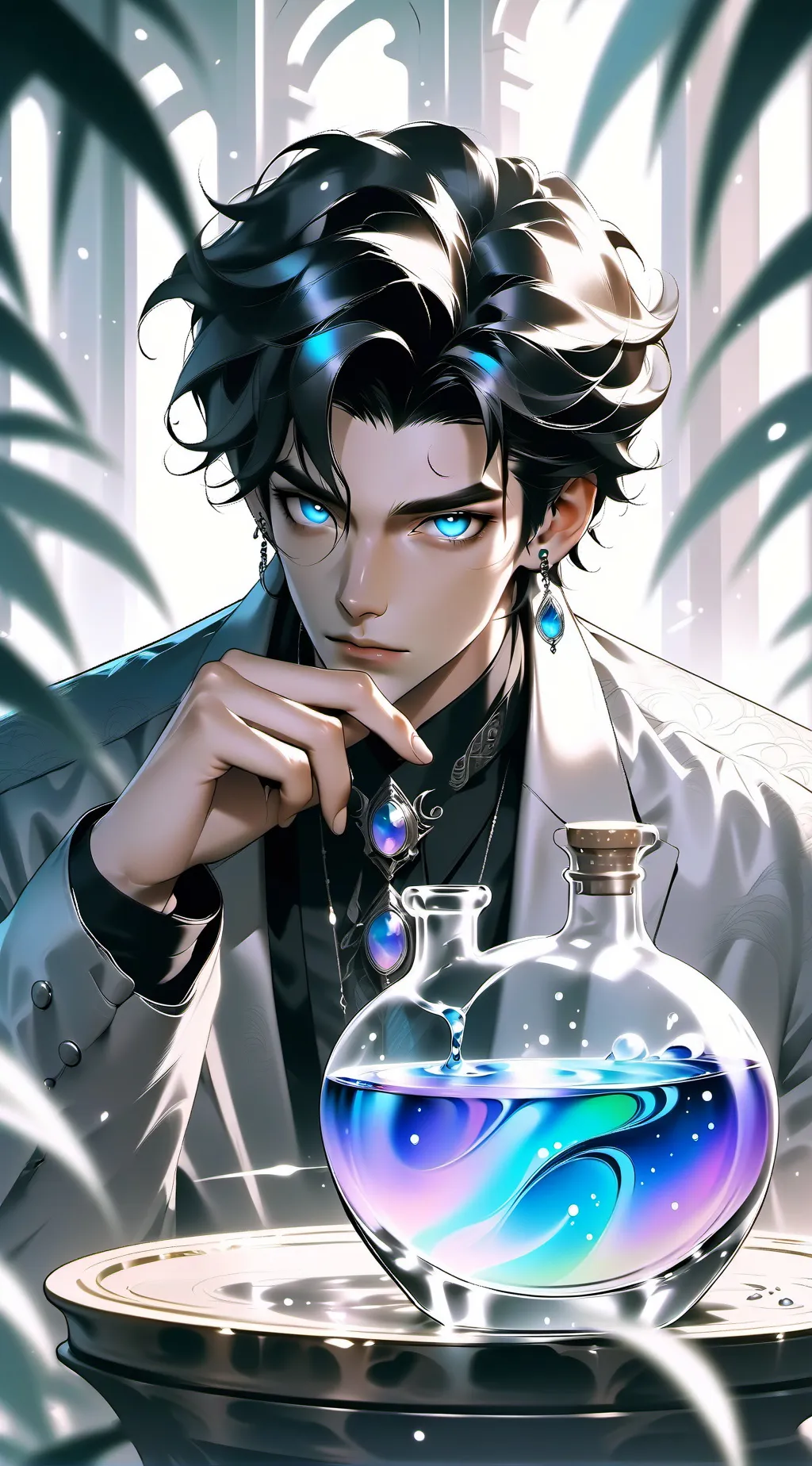 ai character: Dilan Leniomo  background