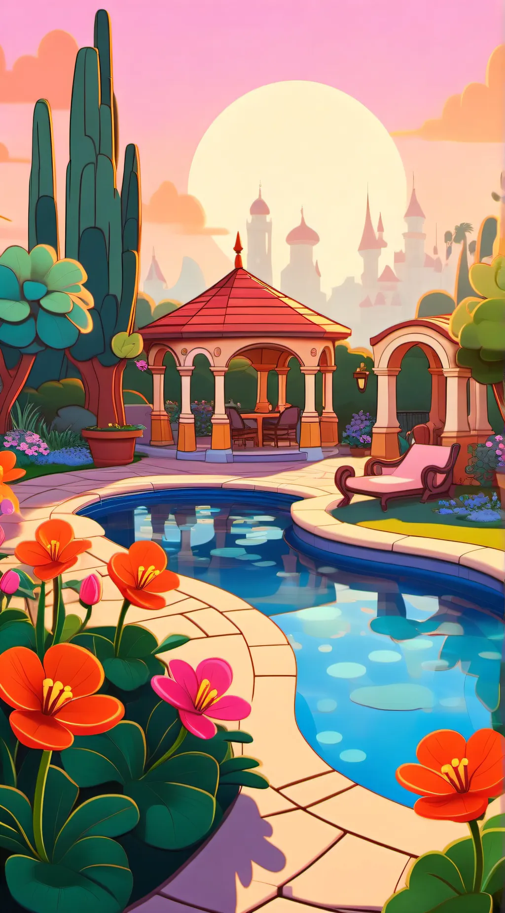 ai character: dandy's world background