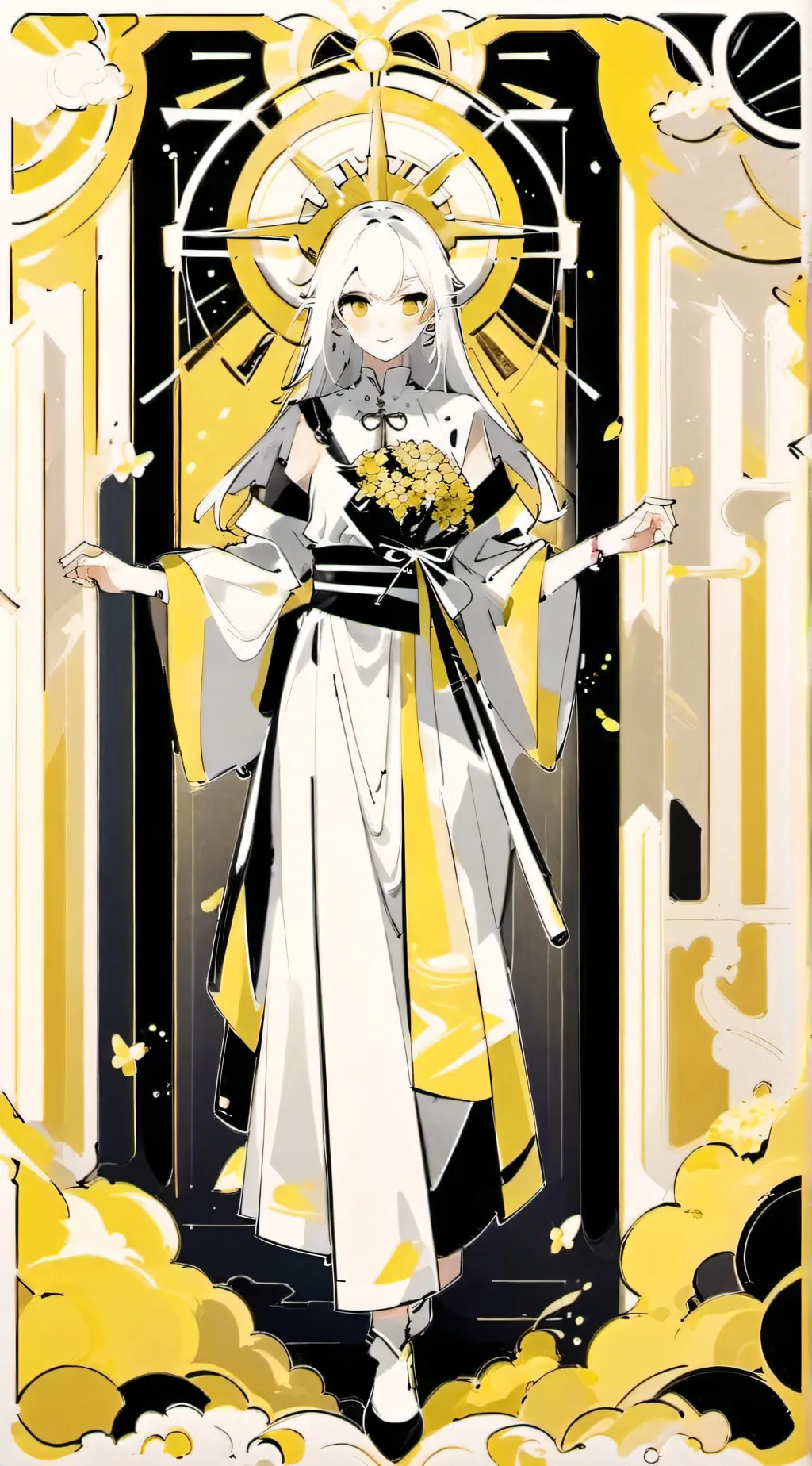 ai character: Neko infection background