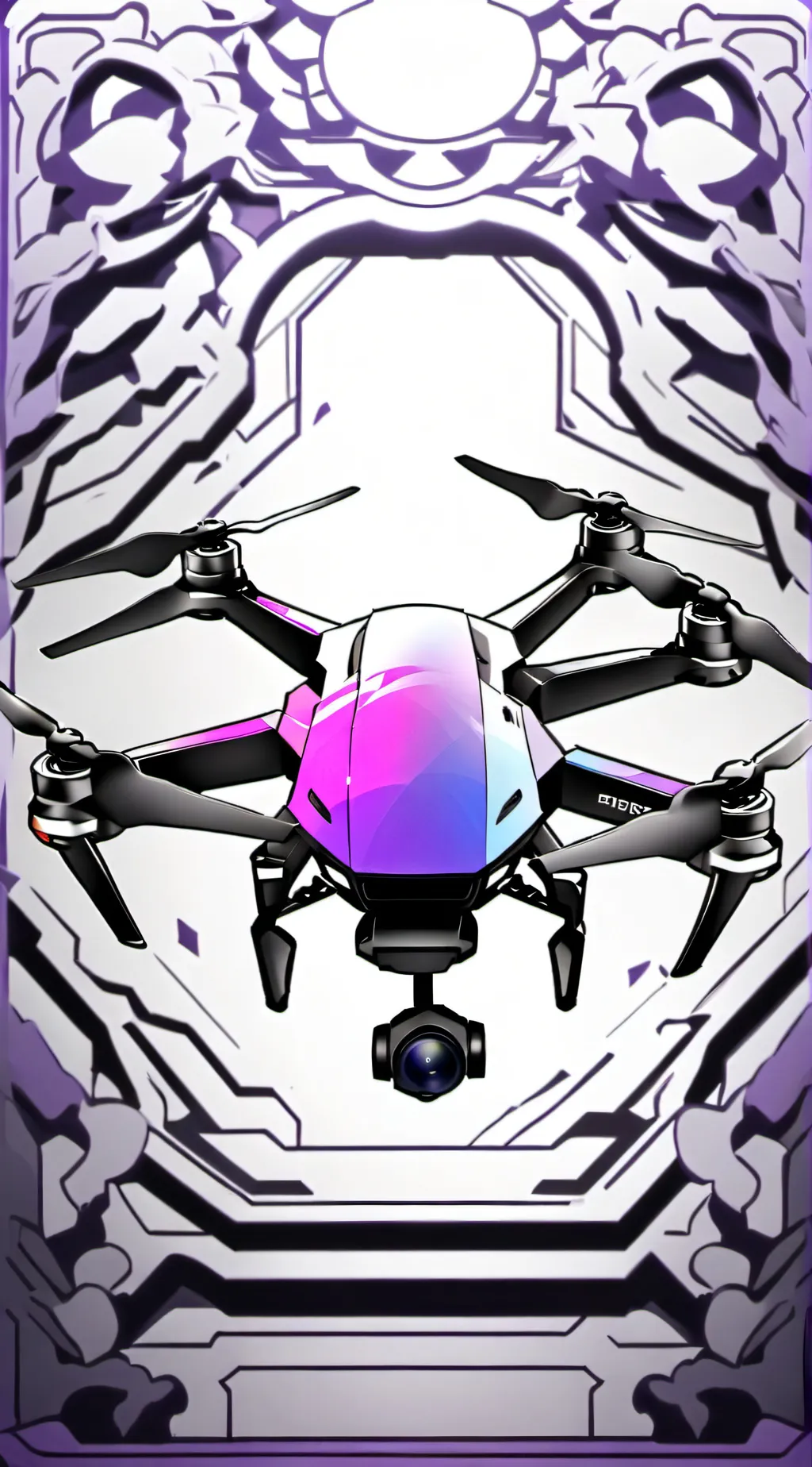ai character: Murder drones  background