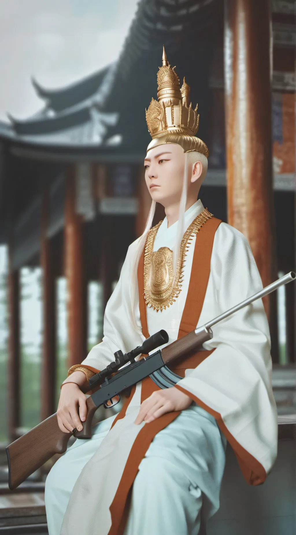 Talkie AI - Chat with Buddha of Guns