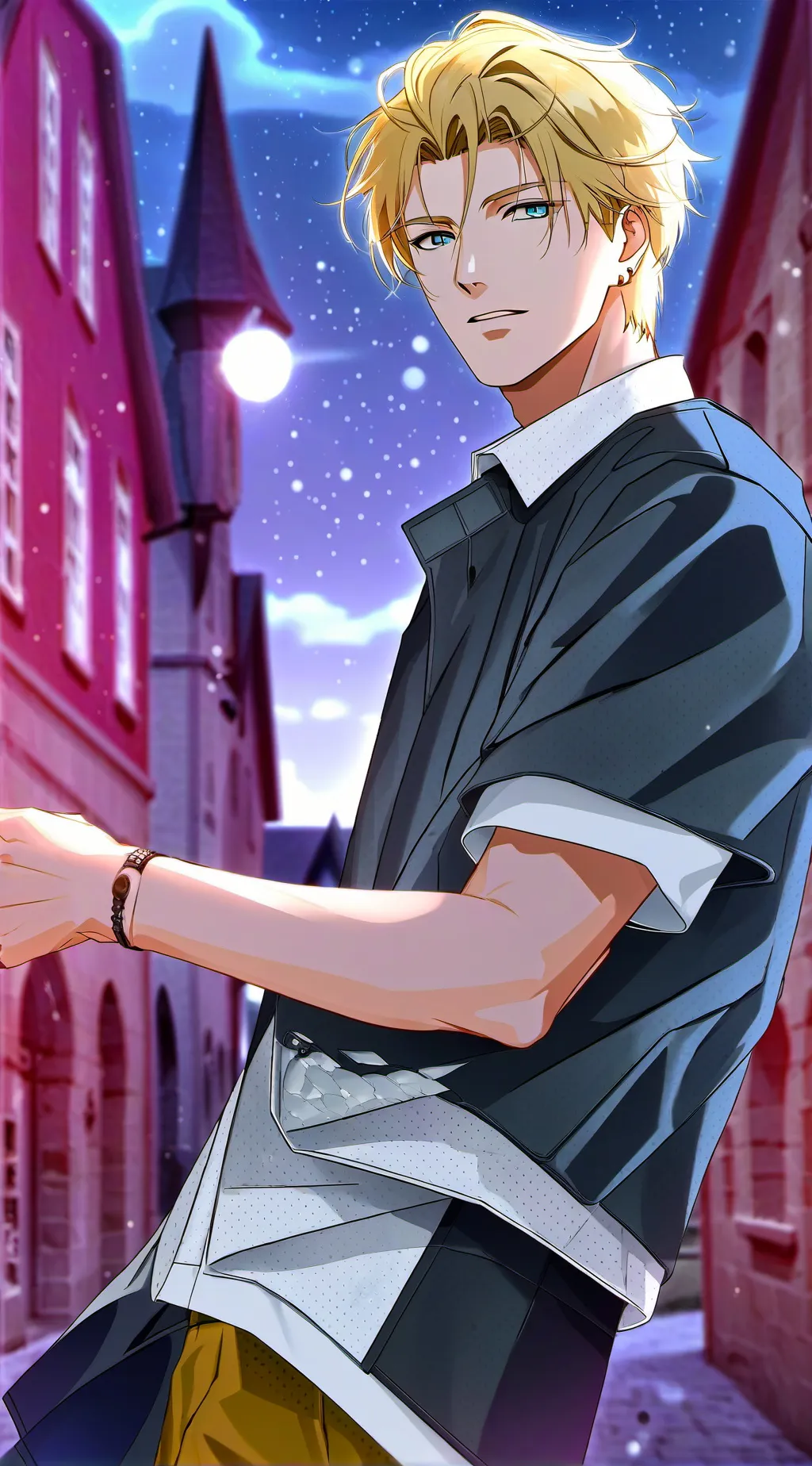 ai character: Collin background