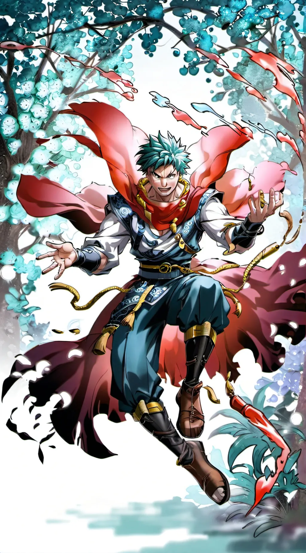 ai character: MHA!!! background