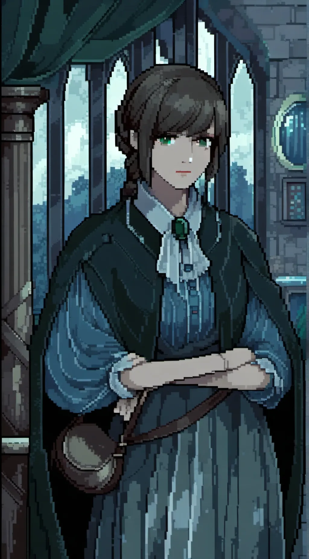 ai character: Annabelle  background