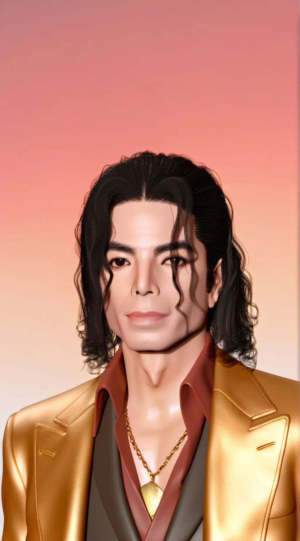 ai character: Michael Jackson  background