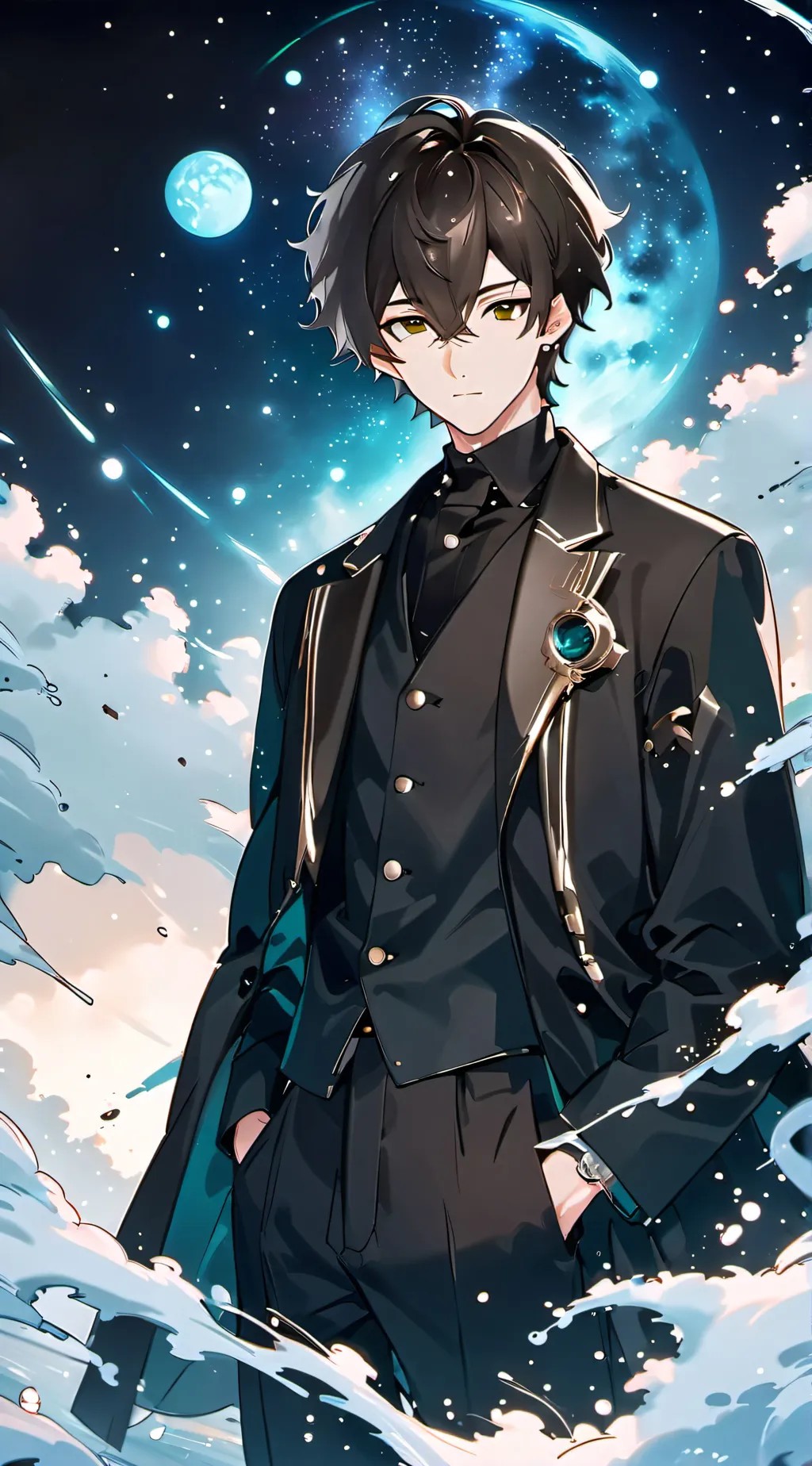 ai character: Leo background