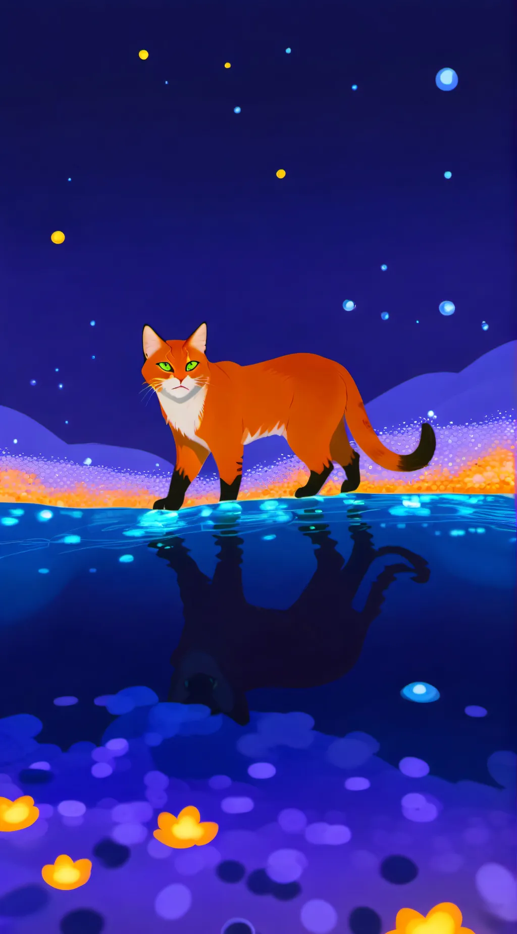 ai character: firestar background