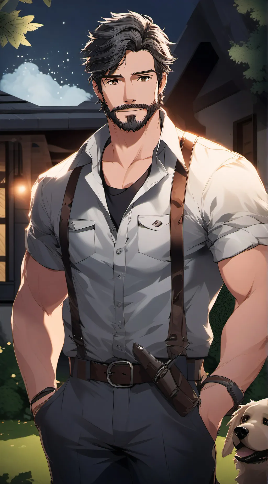 ai character: Aaron Stillwell background