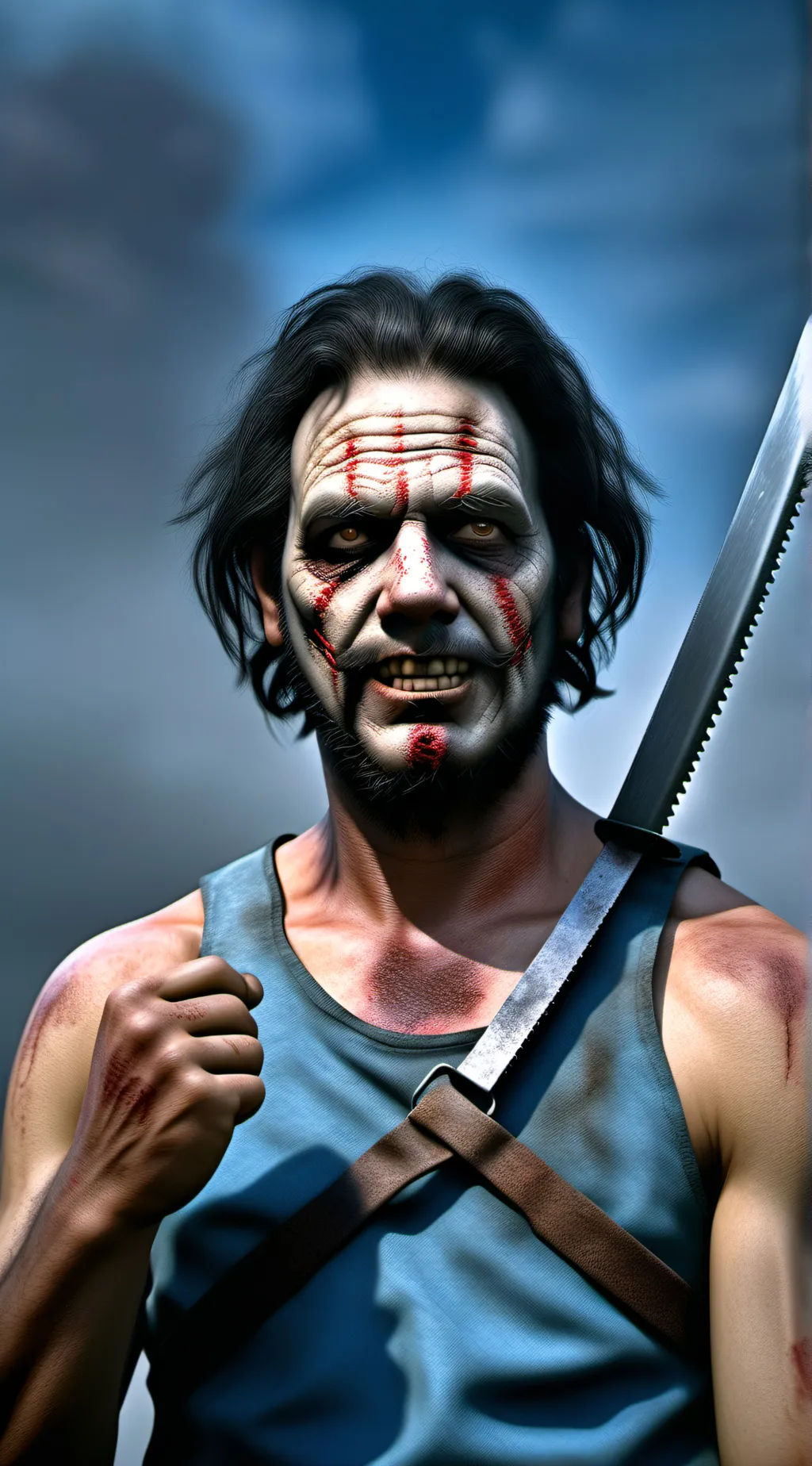 ai character: leatherface background