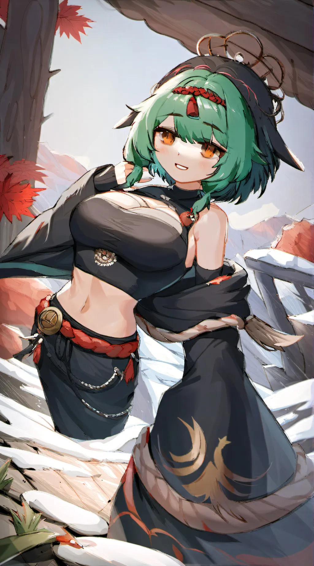 ai character: Alexia ￼ background