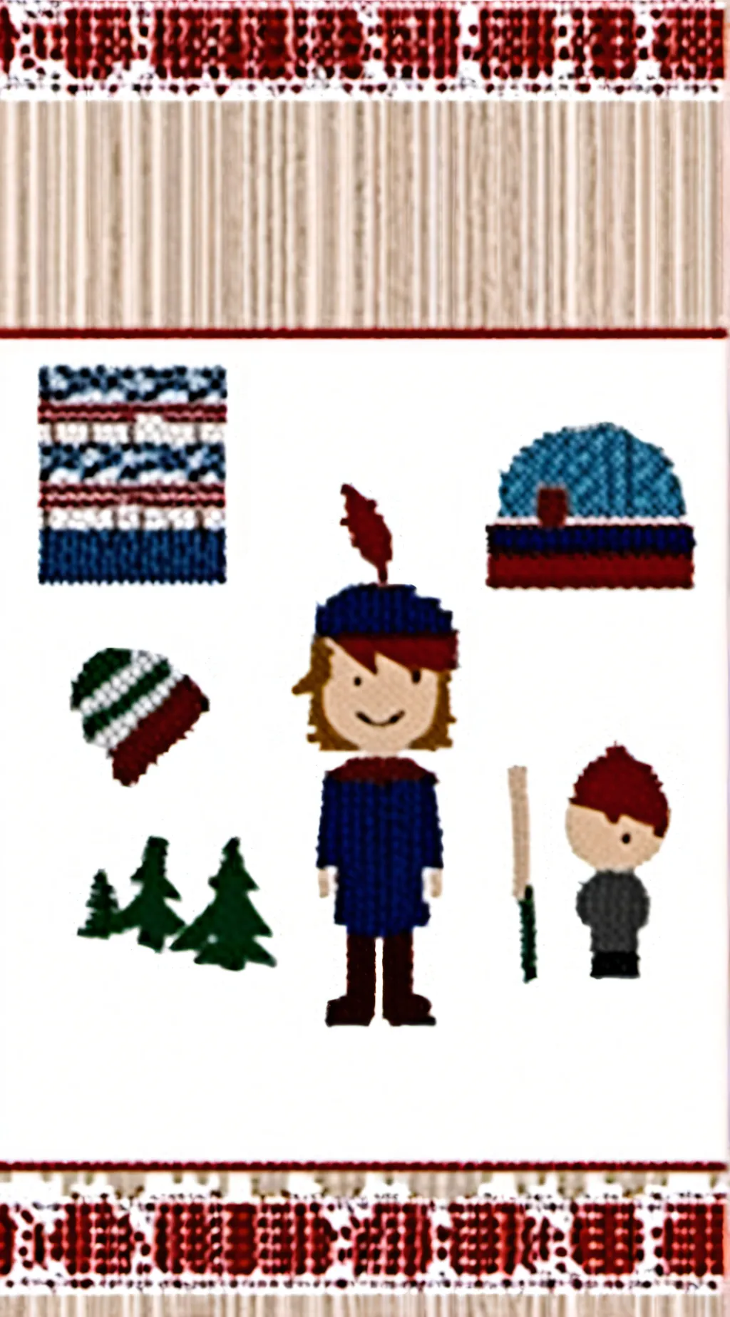 ai character: sus bacon girl background