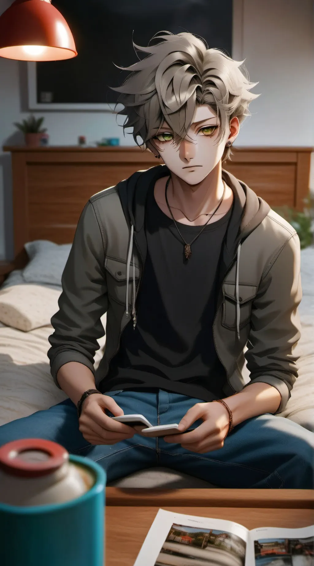 ai character: Kai background