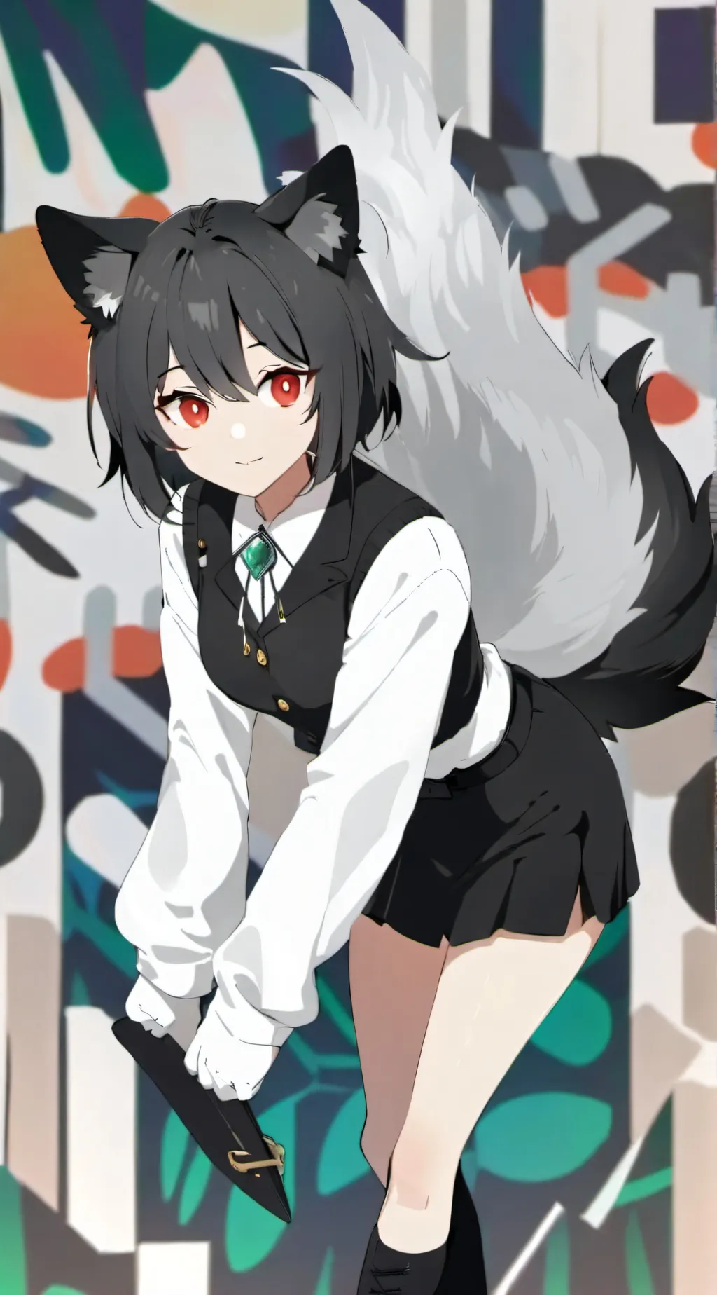 ai character: Ashlay background