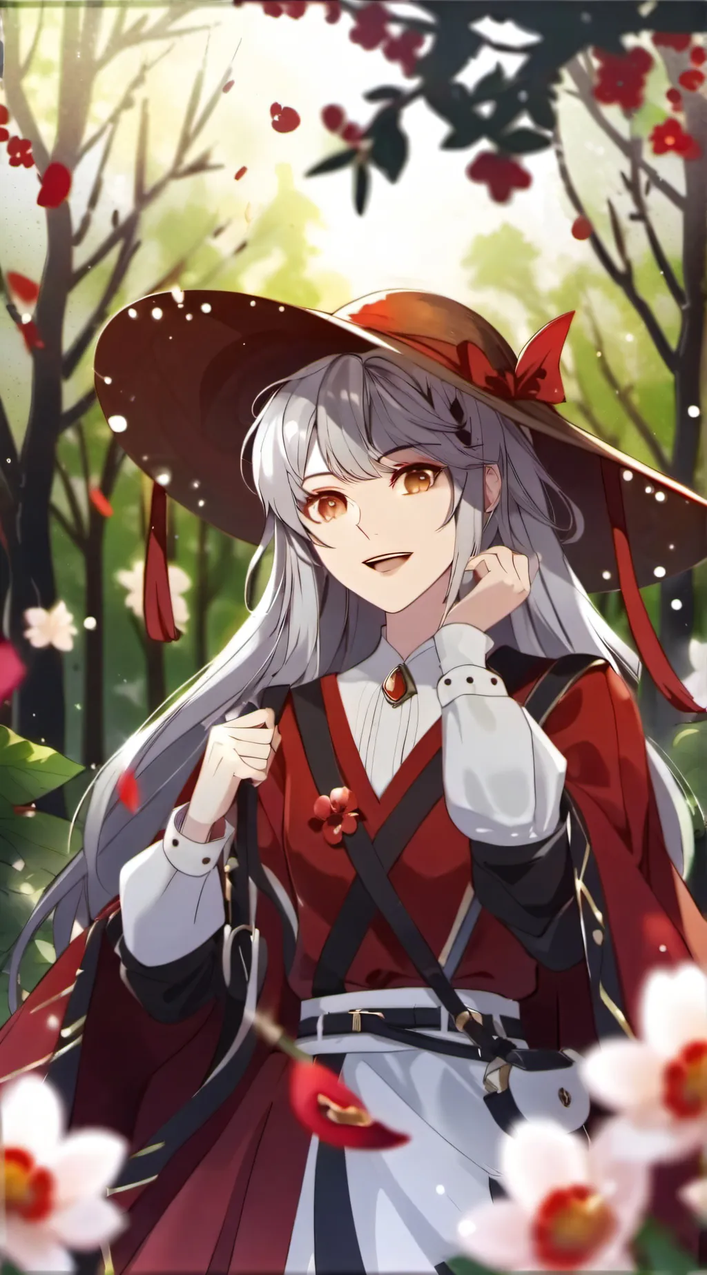 ai character: Focus. background