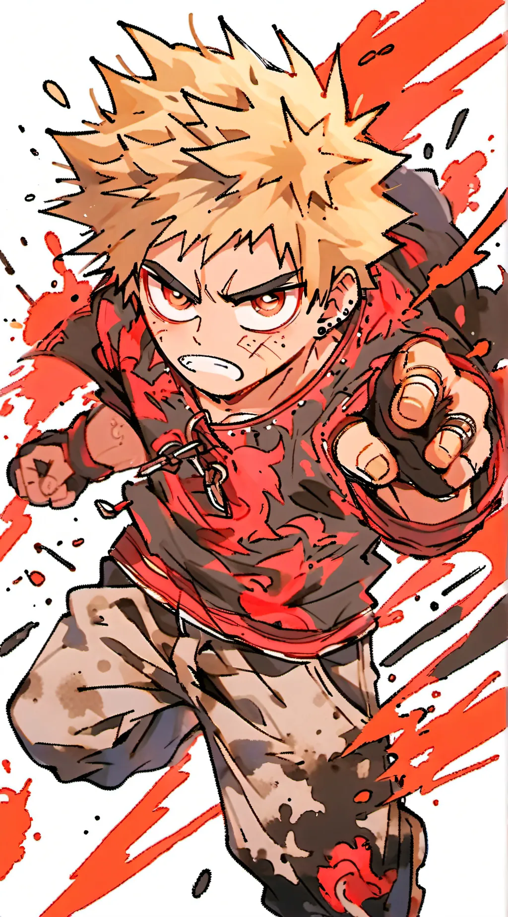 ai character: TodoBaku background