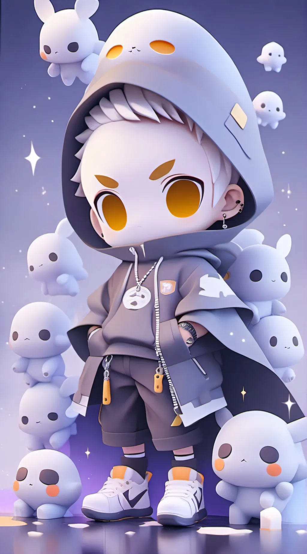 ai character: turnip boy  background