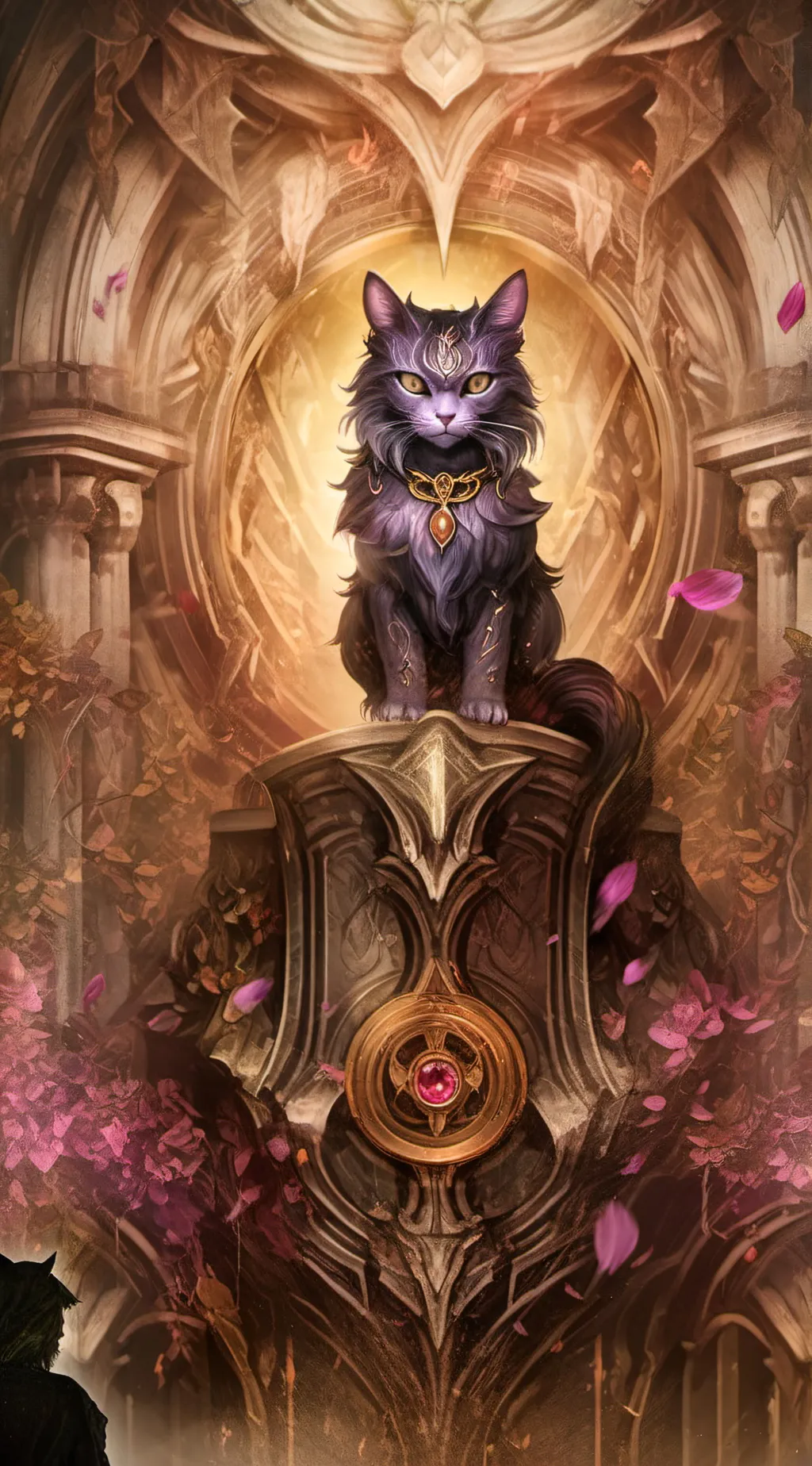 ai character: smiling critters  background