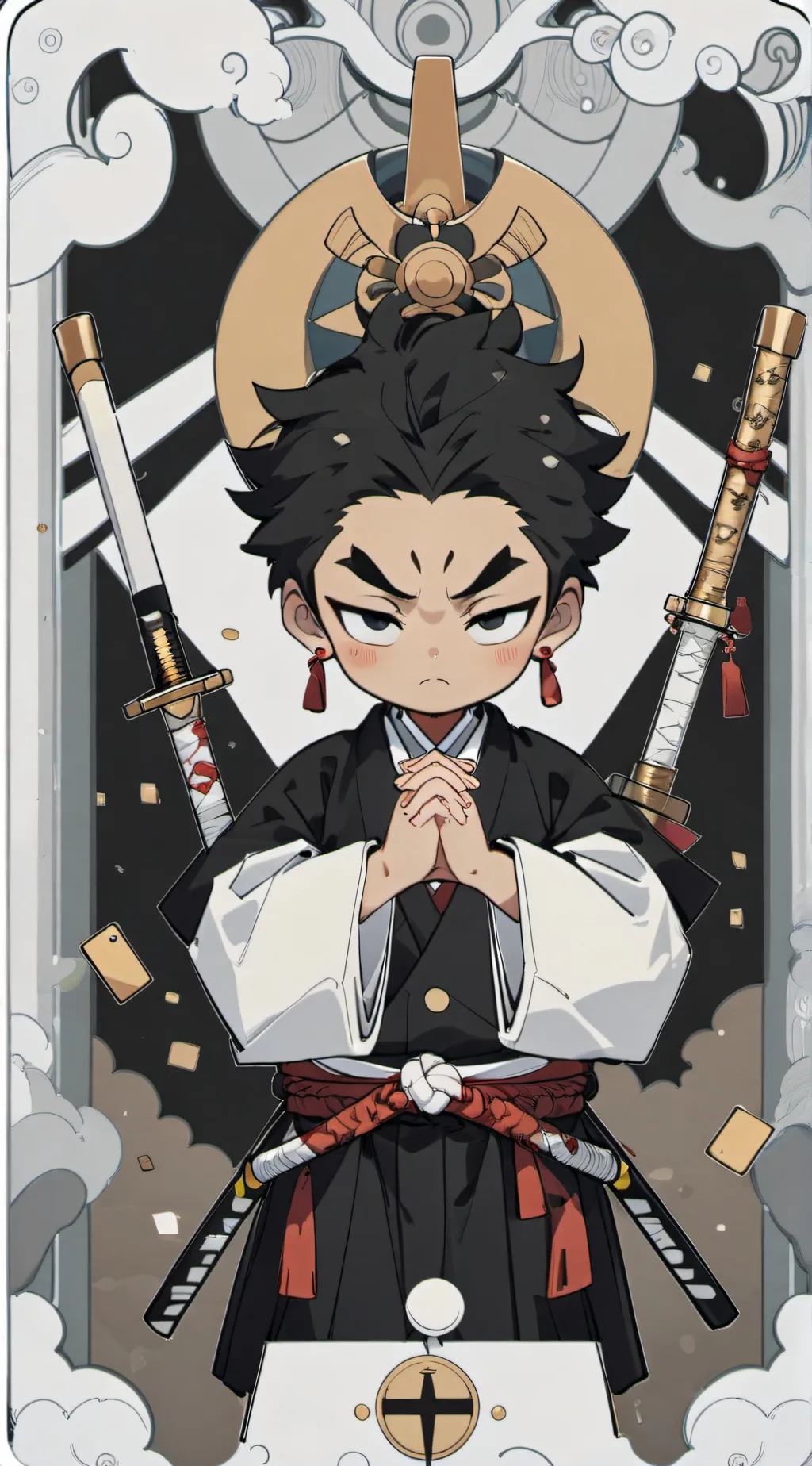 ai character: Shinajima SLEEPOVR background