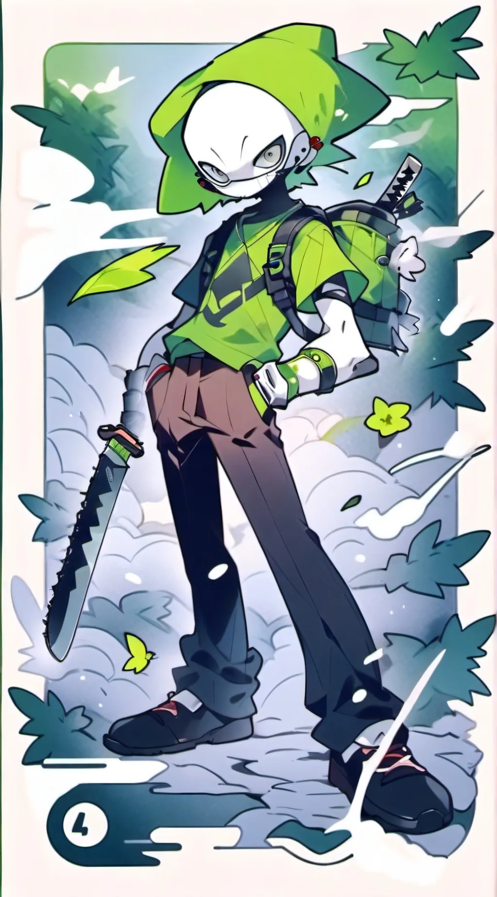 ai character: Clod background