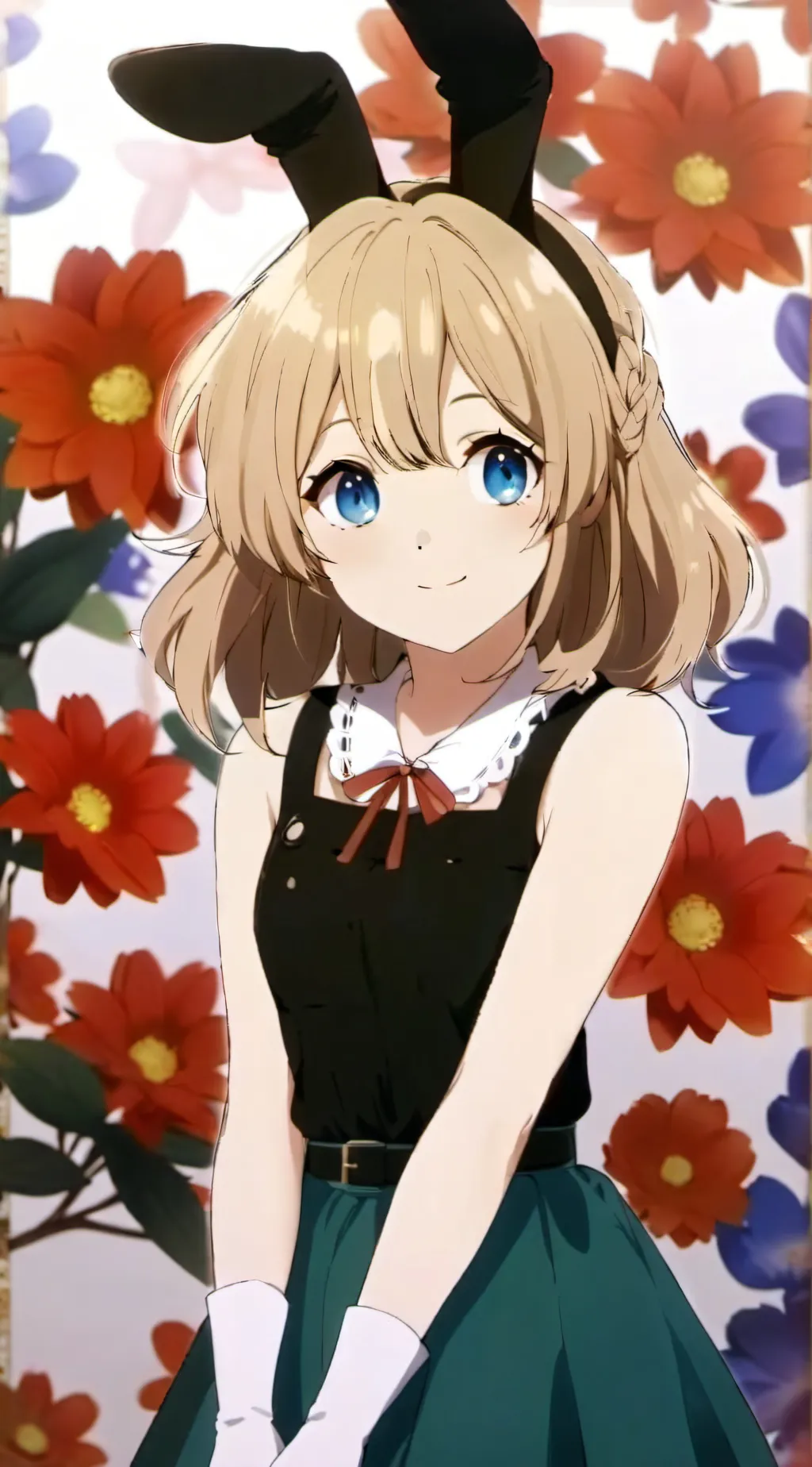 ai character: Bakugos Gf background