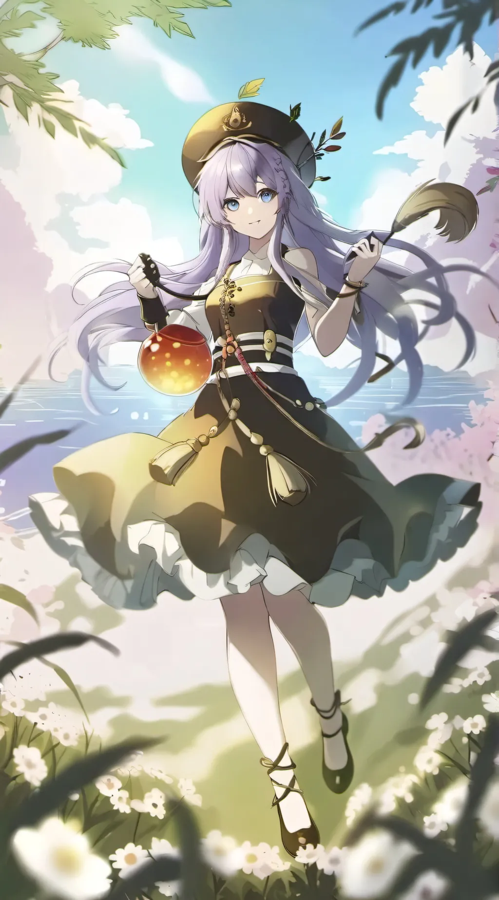 ai character: Elemental world background