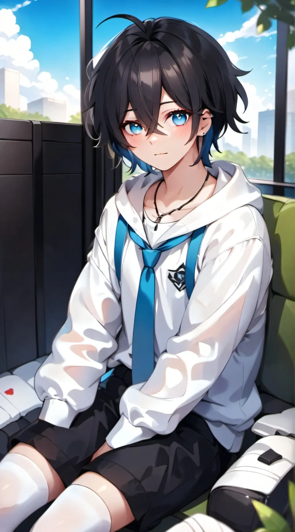 ai character: kanji background