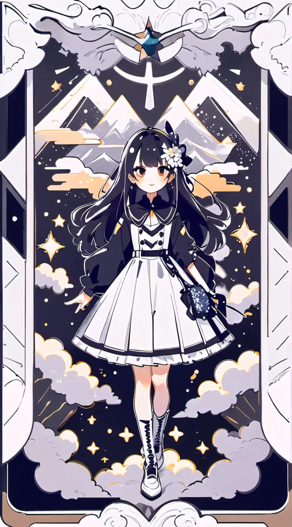 ai character: huh background