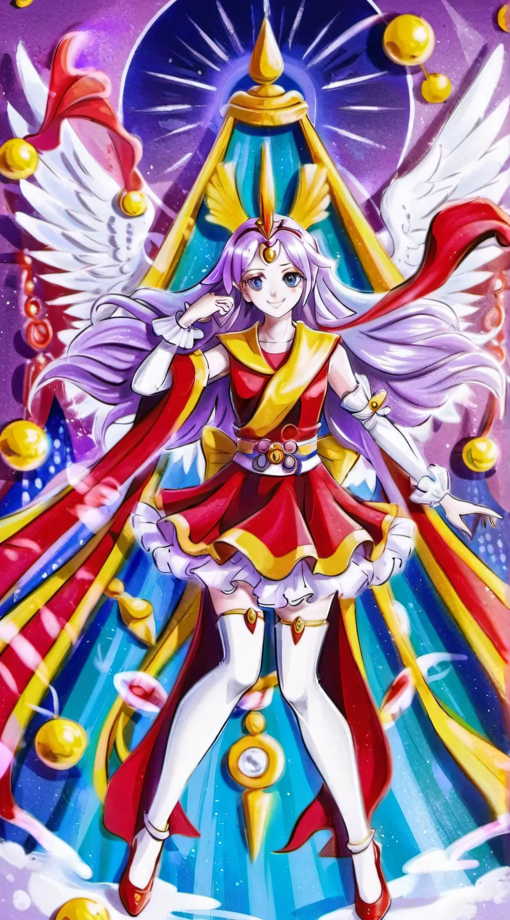 ai character: mane six  background